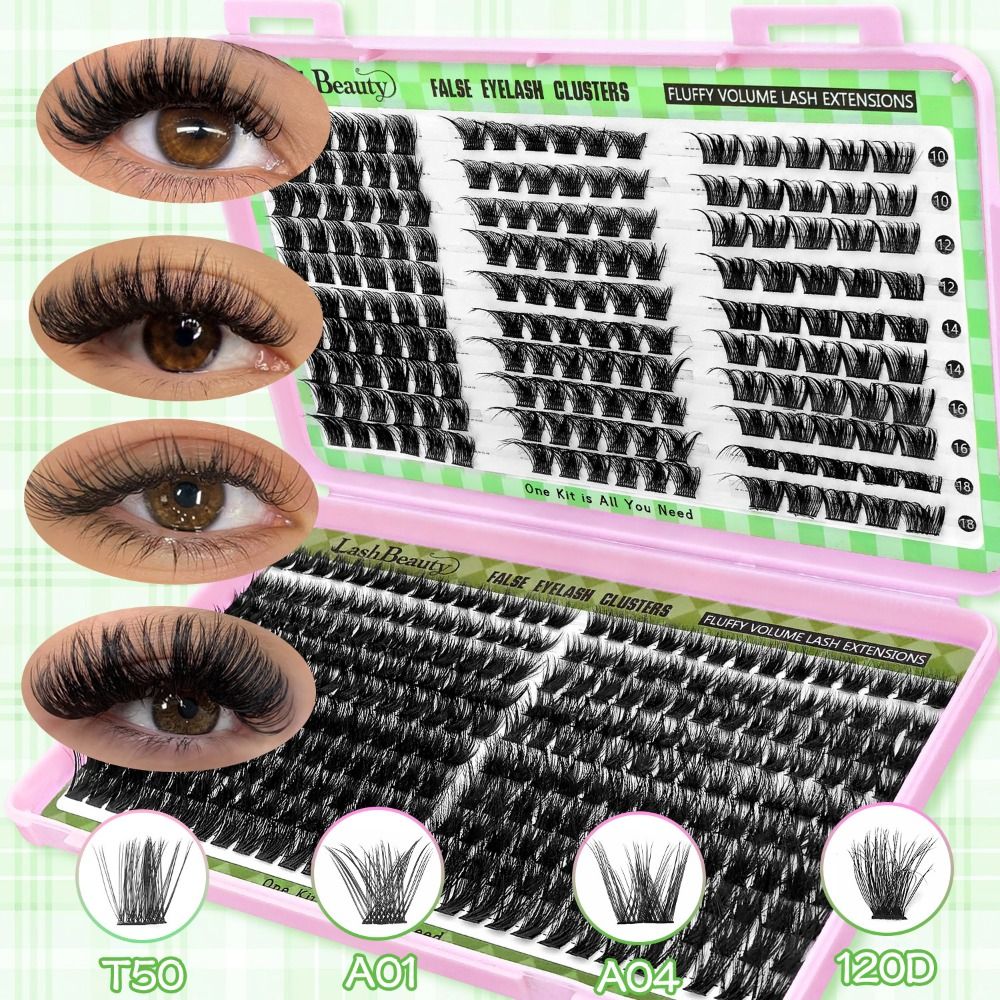 Eyelash Extension Wispy - Doğal Görünümlü Takma Kirpikler Yapıştırıcı ve