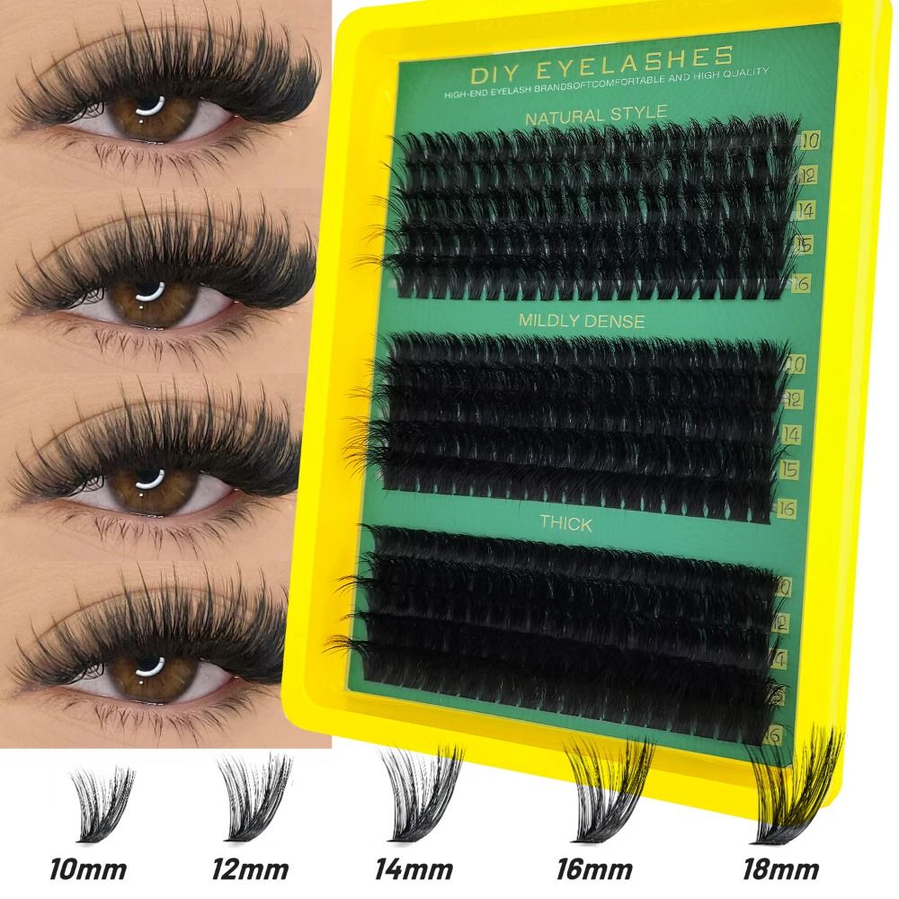Eyelash Extension Wispy - Doğal Görünümlü Takma Kirpikler Yapıştırıcı ve