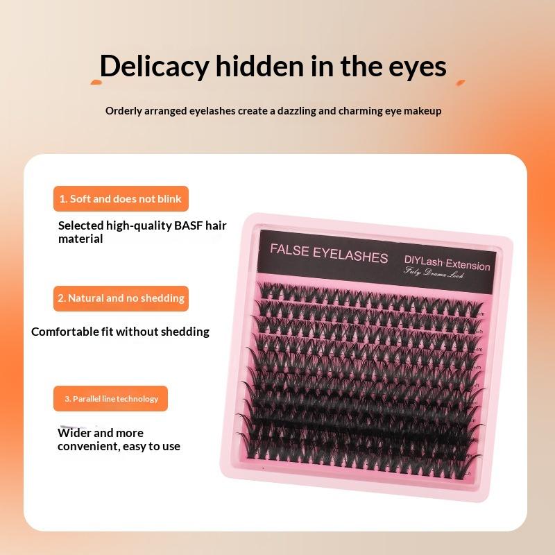 Eyelash Extension Wispy - Yeni 10 Sıralı 140 Demetli Kabarık