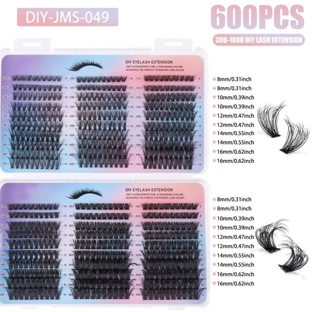 Yeni Yapışkanlı ve Sızdırmaz T - Eyelash Extension Wispy incelemesi ve fiyatı