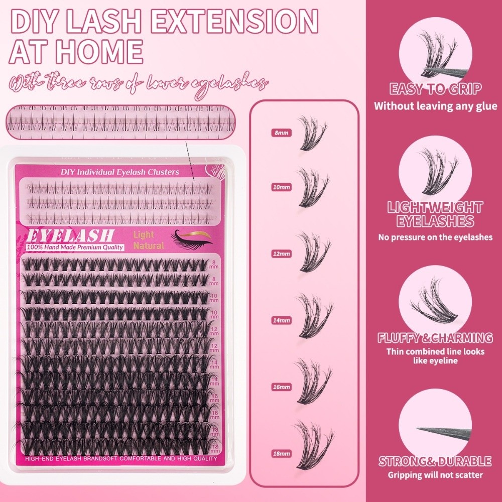8-18mm Uzunlukta Takma Kirpikl - Eyelash Extension Wispy incelemesi ve fiyatı