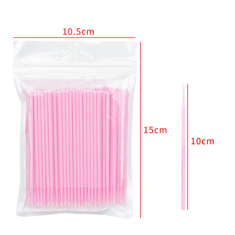 500/1000 adet mikro fırçalar k - Eyelash Extension Remover incelemesi ve fiyatı